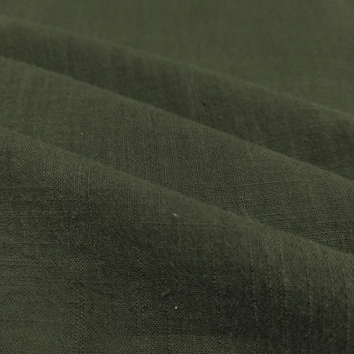 Del Tessuto | Lavato Bottega Sapin Cotone Verde - La Tessuto