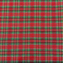 Carica l&#39;immagine nel visualizzatore di Gallery, Tessuto Canvas - &quot;Tartan&quot; Rosso
