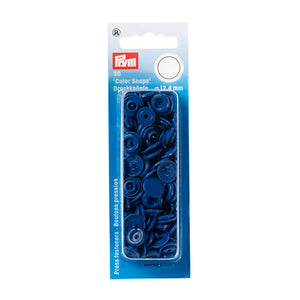 Bottoni a pressione ColorSnaps 12,4 mm (30 Pz.) - Blu