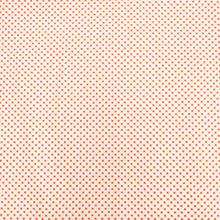 Carica l&#39;immagine nel visualizzatore di Gallery, Tessuto Cotone - &quot;Pois&quot; Arancione, Fondo Bianco
