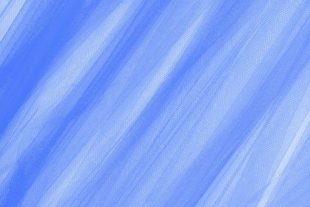Tessuto in tulle azzurro con colori Gradient -  Italia