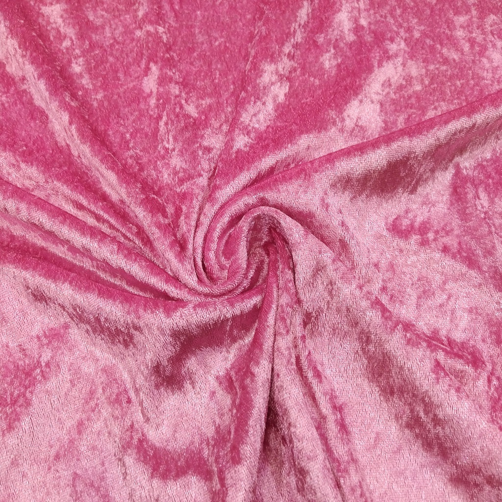 Tessuto Ciniglia - Rosa Hot