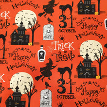 Carica l&#39;immagine nel visualizzatore di Gallery, Tessuto Cotone - &quot;Halloween&quot;
