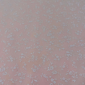 Pannolenci Stampato - "Fiorellini" rosa chiaro