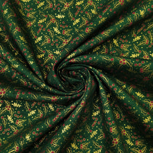Carica l&#39;immagine nel visualizzatore di Gallery, Tessuto Cotone - &quot;Agrifoglio&quot; Verde
