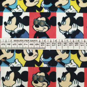 Velluto Fantasia - "Mickey Faces"