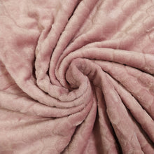 Carica l&#39;immagine nel visualizzatore di Gallery, Minky tipo Alveare - Rosa Antico
