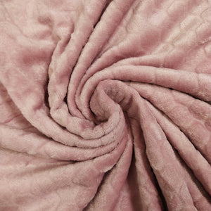 Minky tipo Alveare - Rosa Antico