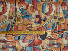 Carica l&#39;immagine nel visualizzatore di Gallery, Tessuto Panama Stampa Digitale - &quot;Cubism&quot;🌀
