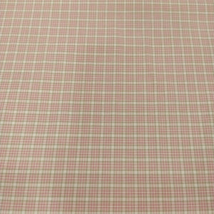 Tessuto Cotone Tinto in Filo - Rosa Quadri 2