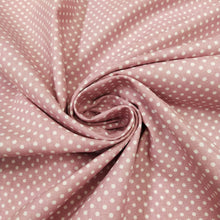 Carica l&#39;immagine nel visualizzatore di Gallery, Tessuto Cotone - &quot;Pois&quot; Rosa Antico
