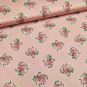Rasatello di Cotone - "Rose"