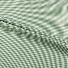 Carica l&#39;immagine nel visualizzatore di Gallery, Tessuto Cotone Vichy - &quot;Quadri Piccoli&quot; Verde
