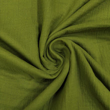 Carica l&#39;immagine nel visualizzatore di Gallery, Tessuto Mussola - Verde Oliva
